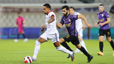 بث مباشر مباراة الشارقة والعين في الدوري الإماراتي