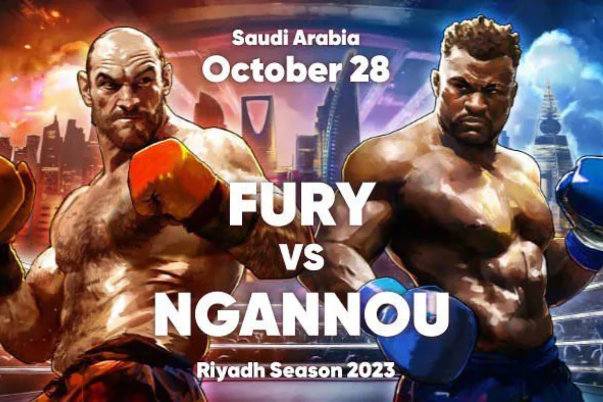 نزال نغانو وفيوري FURY vs NGANNOU