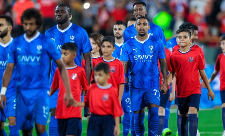 مباراة الهلال والاخدود