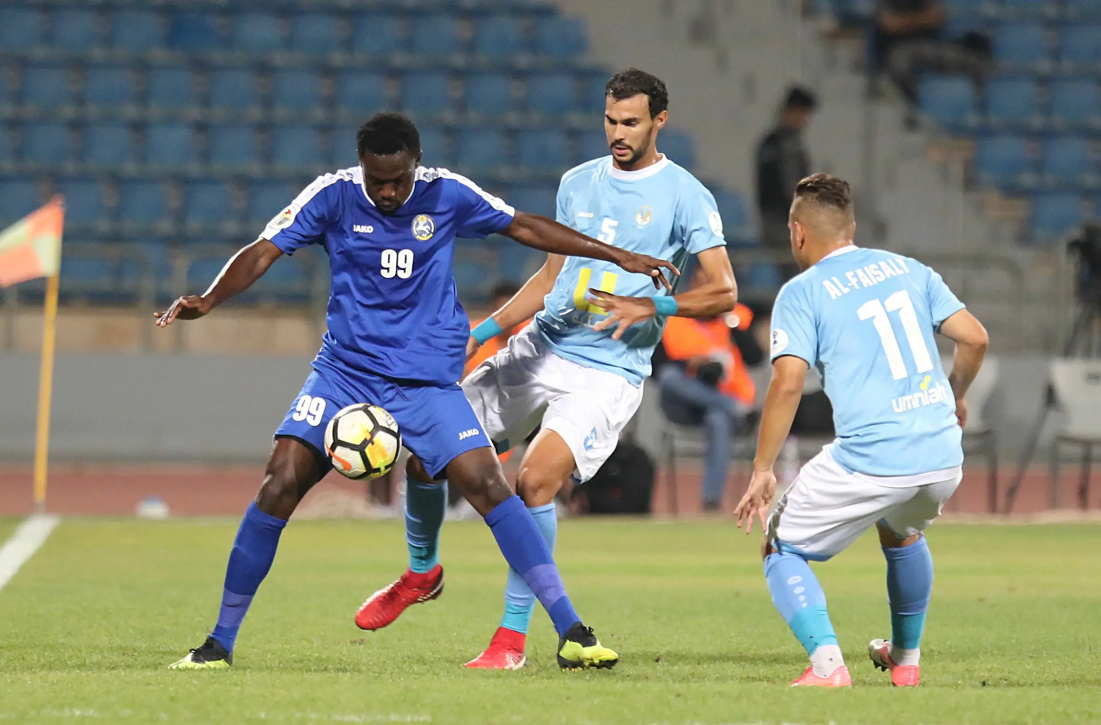 مشاهدة مباراة السلط والفيصلي بث مباشر في الدوري الأردني