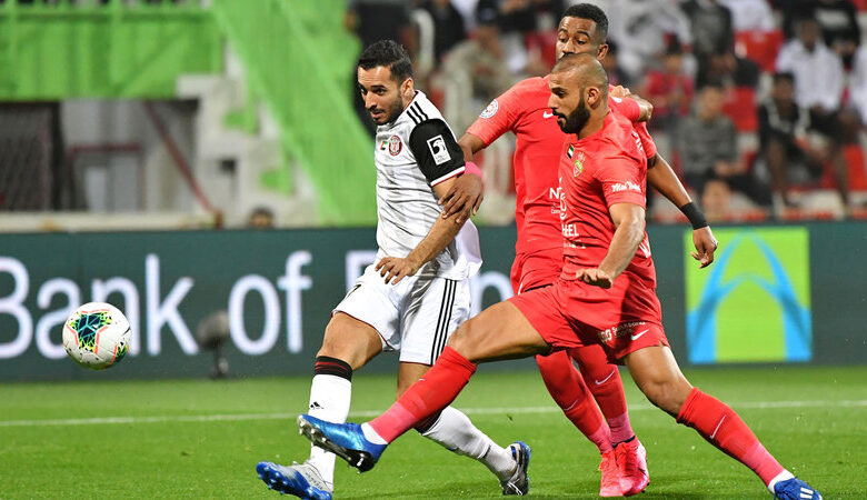 مشاهدة مباراة شباب الاهلي والجزيره مباشر في الدوري الإماراتي